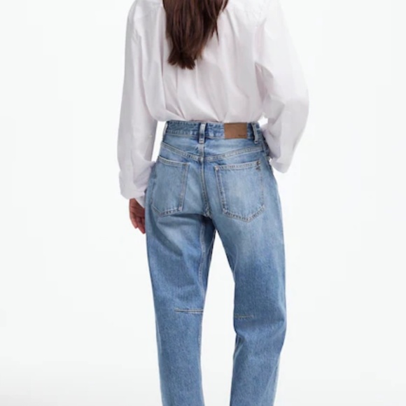 Madewell Barrel-Leg Jeans MWT - Picture 2 of 4